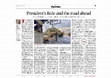 Research paper thumbnail of President's rule and the road ahead