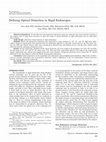 Research paper thumbnail of Defining optical distortion in rigid endoscopes
