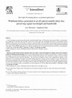 Research paper thumbnail of Wideband delays generated in an all-optical tunable delay line, preserving signal wavelength and bandwidth