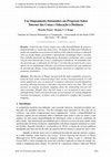 Research paper thumbnail of Um Mapeamento Sistemático em Progresso Sobre Internet das Coisas e Educação à Distância