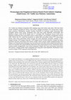 Research paper thumbnail of Perancangan dan Pengukuran Kinerja Rantai Pasok Industri Amplang (Studi Kasus: UD. Taufik Jaya Makmur, Samarinda)