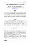 Research paper thumbnail of Analisis Hubungan Beban Kerja Mental Dan Fisik Terhadap Kelelahan Kerja Pada Perawat