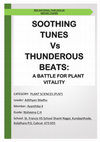 Research paper thumbnail of VIBRATIONAL ENERGY AND ITS EFFECTS ON PLANT GROWTH