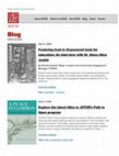 Research paper thumbnail of Humanistic AI as Public Interest Technology: JSTOR Interview with Alexa Alice Joubin