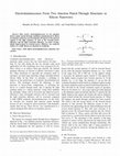 Research paper thumbnail of Electroluminescence From Two Junction Punch Through Structures in Silicon Nanowires