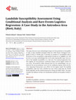 Research paper thumbnail of Landslide Susceptibility Assessment Using Conditional Analysis and Rare Events Logistics Regression: A Case-Study in the Antrodoco Area (Rieti, Italy)
