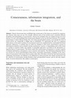 Research paper thumbnail of Consciousness, information integration, and the brain