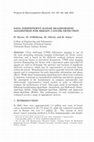 Research paper thumbnail of Data Independent Radar Beamforming Algorithms for Breast Cancer Detection