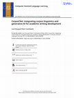 Research paper thumbnail of CorpusChat: integrating corpus linguistics and generative AI for academic writing development