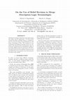 Research paper thumbnail of On the use of belief revision to merge description logic terminologies