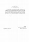 Research paper thumbnail of Hydrodynamic quantum analogues: droplets walking on the impossible pilot wave