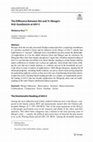 Research paper thumbnail of The Difference Between Ren and Yi: Mengzi's Anti-Guodianism at 6A4-5