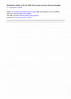 Research paper thumbnail of Quantitative studies of the cat VIIIth nerve using a two‐tone stimulus paradigm