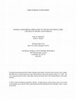 Research paper thumbnail of General-Equilibrium Approaches to the Multinational Firm: A Review of Theory and Evidence