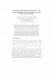 Research paper thumbnail of Extending a Fault Dictionary Towards a Case Based Reasoning System for Linear Electronic Analog Circuits Diagnosis