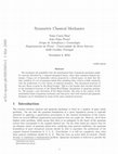 Research paper thumbnail of Symmetric Classical Mechanics