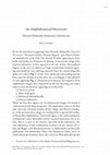Research paper thumbnail of An Amphitheatrical Microcosm: Heinrich Khunrath's Oratorium-Laboratorium