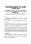 Research paper thumbnail of An Ingestible Electronic Pill for Real Time Analytical Measurements of the Gastro-Intestinal Tract