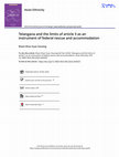 Research paper thumbnail of Telangana and the limits of Article 3 as an instrument of federal rescue and accommodation