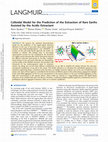 Research paper thumbnail of Colloidal Model for the Prediction of the Extraction of Rare Earths Assisted by the Acidic Extractant