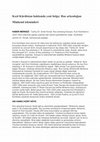 Research paper thumbnail of V. M. Sısoyev'in Kızıl Kürdistan İzlenimleri