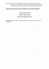 Research paper thumbnail of Deploying Creativity for Good: How Engineers Solve Worthy Problems