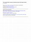 Research paper thumbnail of The unsteady Stokes resistance of arbitrarily oriented, finite‐length cylinders
