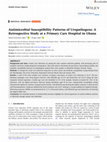 Research paper thumbnail of Antimicrobial Susceptibility Patterns of Uropathogens: A Retrospective Study at a Primary Care Hospital in Ghana