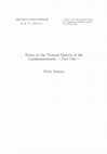 Research paper thumbnail of Notes on the Textual History of the Lankavatarasutra (Part One)