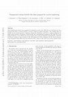 Research paper thumbnail of Transparent yttrium hydride thin films prepared by reactive sputtering