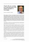Research paper thumbnail of Interview with Robert A. Blecker