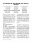 Research paper thumbnail of Experimental high speed CMOS image sensor system and applications