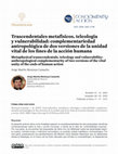 Research paper thumbnail of Trascendentales metafísicos, teleología y vulnerabilidad: complementariedad antropológica de dos versiones de la unidad vital de los fines de la acción humana