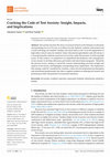 Research paper thumbnail of Cracking the Code of Test Anxiety: Insight, Impacts, and Implications