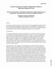 Research paper thumbnail of Research Experiences For Undergraduate Women Students In High Speed Integrated Circuits