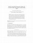 Research paper thumbnail of Relative Generalized Hamming Weights and Extended Weight Polynomials of Almost Affine Codes