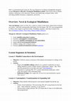 Research paper thumbnail of The Last Human and Ecological Mindfulness