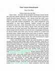 Research paper thumbnail of Patah Tumbuh Hilang Berganti