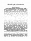 Research paper thumbnail of Seperti Ketam Mengajar Anaknya Berjalan Betul