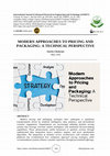 Research paper thumbnail of MODERN APPROACHES TO PRICING AND PACKAGING: A TECHNICAL PERSPECTIVE