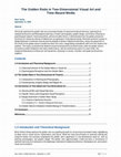 Research paper thumbnail of T h e G o l d e n R a t i o i n T w o -D i m e n s i o n a l V i s u a l A r t a n d T i m e -B a s e d M e d i a
