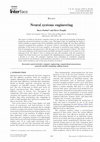 Research paper thumbnail of Neural systems engineering