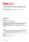 Research paper thumbnail of De implementatie van het concept Vakcollege in het vmbo