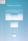 Research paper thumbnail of Teaching as acting. A reconstructive study of an action theoretical approach to research and development in the domain of teaching