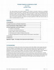 Research paper thumbnail of Private Property as Extension of Self