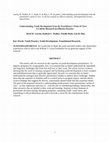 Research paper thumbnail of Understanding Youth Development From the Practitioner's Point of View: A Call for Research on Effective Practice
