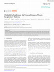 Research paper thumbnail of Chilaiditi's Syndrome: An Unusual Cause of Acute Respiratory Distress