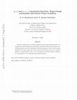 Research paper thumbnail of (q,μ) and (p,q,ζ)-exponential functions: Rogers–Szegő polynomials and Fourier–Gauss transform