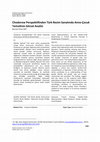 Research paper thumbnail of Chodorow Perspektifinden Türk Resim Sanatında Anne-Çocuk Temsilinin Görsel Analizi