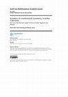 Research paper thumbnail of Dynamics of constitutional asymmetry in Indian federalism: The case of the National Capital Territory of Delhi, Nagaland, and Manipur